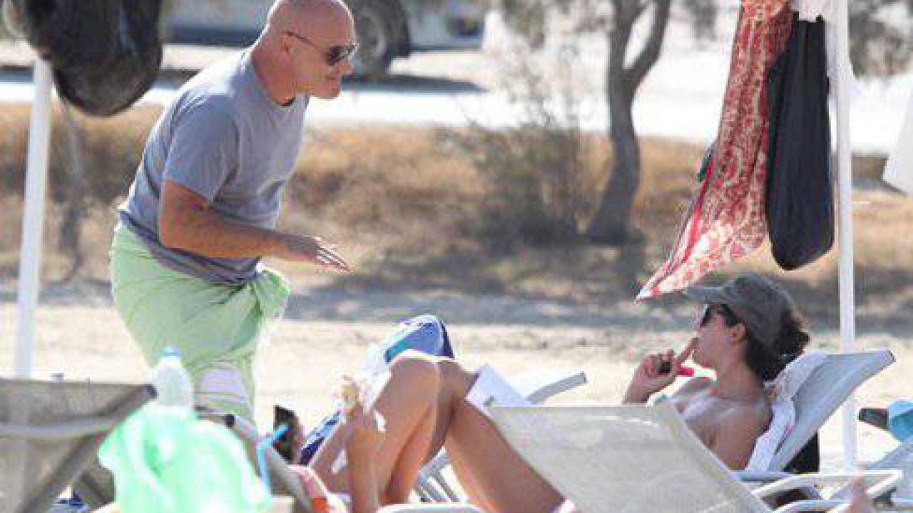 Luca Zingaretti E Luisa Ranieri Brutto Litigio In Spiaggia Foto