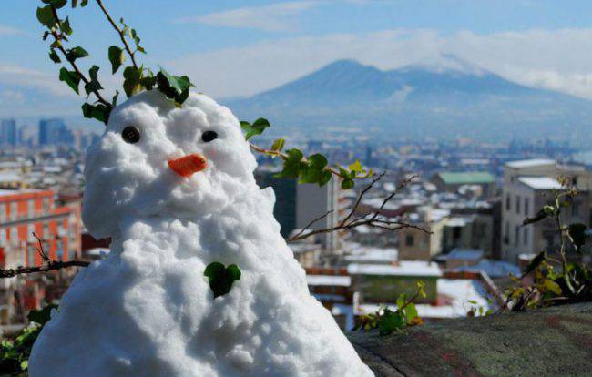 Neve a Napoli