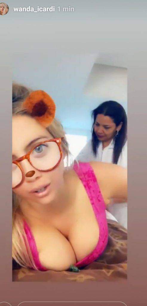 Wanda Nara, Instagram diventa hot: il massaggio fa alzare la temperatura