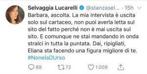 Barbara D'Urso Selvaggia Lucarelli