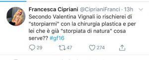 Francesca Cipriani Valentina Vignali
