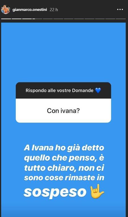 Gianmarco Onestini verità Ivana Icardi