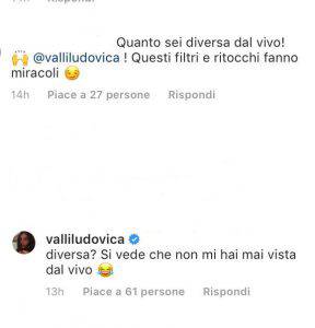 Ludovica Valli accusa 
