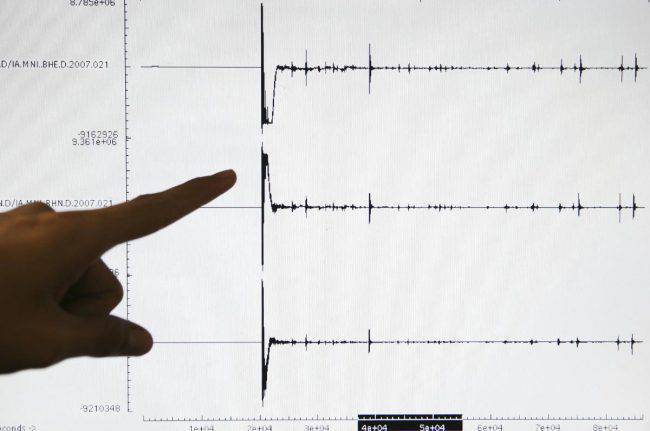 Terremoto sismografo