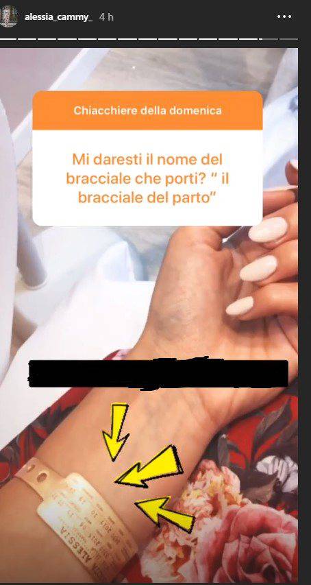 Alessia Cammarota braccialetto