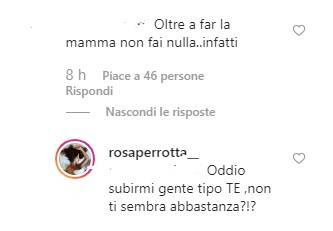 Rsa Perrotta commenti Instagram