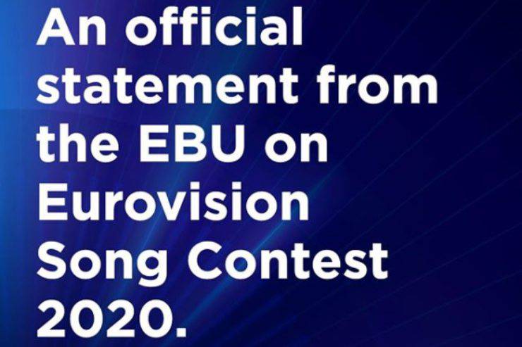 Coronavirus, cancellato l'Eurovision 2020: l'annuncio ufficiale