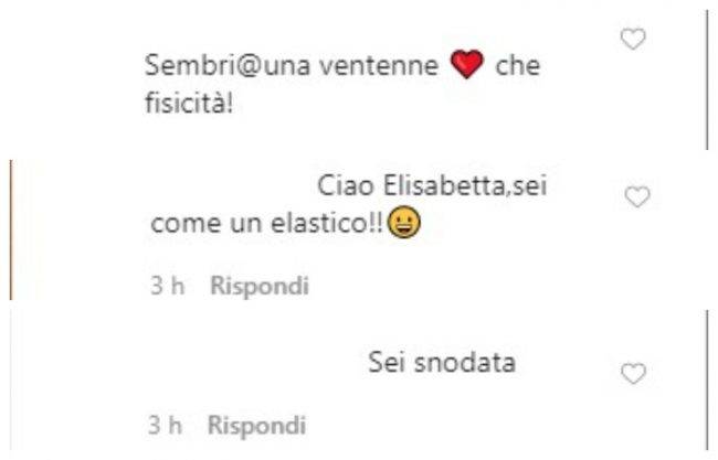 Elisabetta Canalis commenti