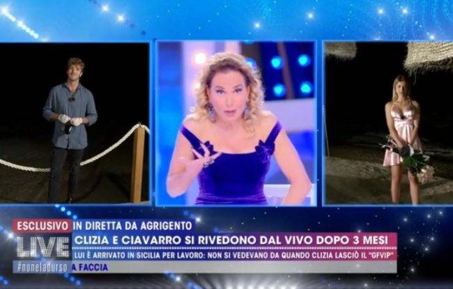 Live Clizia Paolo D'Urso