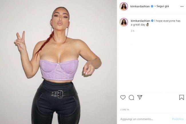Kim Krdashian post