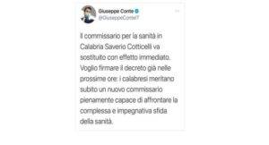 Giuseppe Conte annuncio