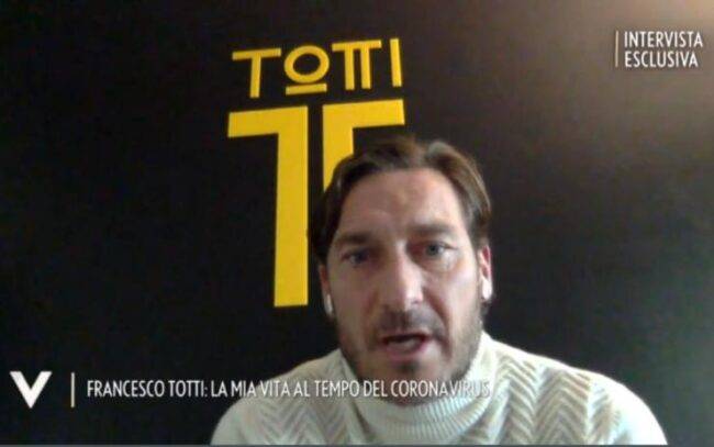 Francesco Totti Verissimo