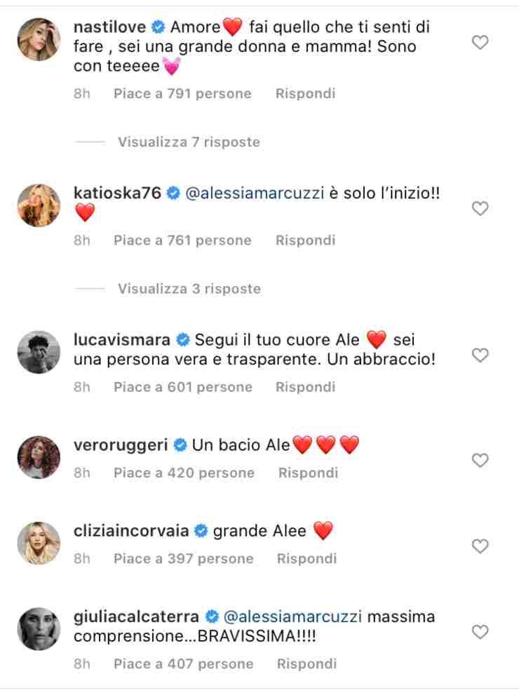 Alessia Marcuzzi dopo addio Mediaset