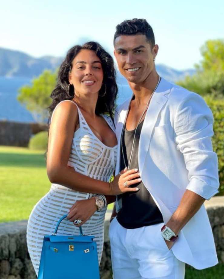 Presente de Cristiano Ronaldo Georgina