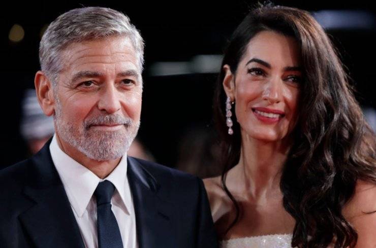 George Clooney e Amal 