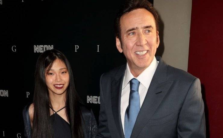 Nicolas Cage e moglie 