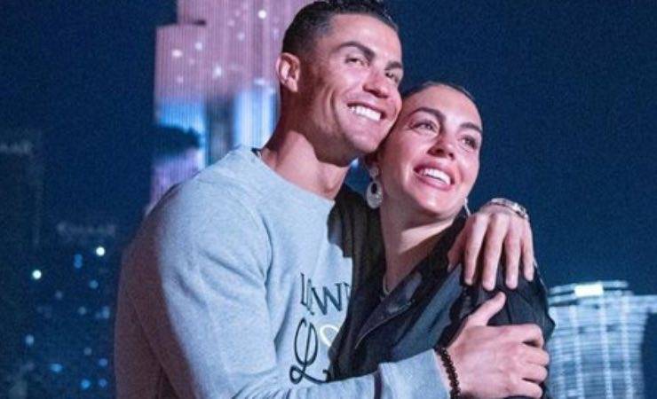 Cristiano and Georgina as they met