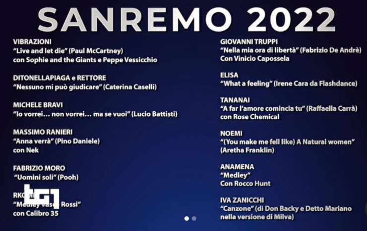 Sanremo cover