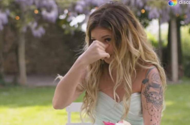 Cristina in tears at Marriage at first sight: “I don’t like it”