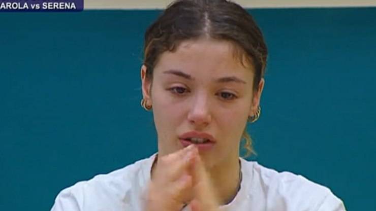 Serena in lacrime 
