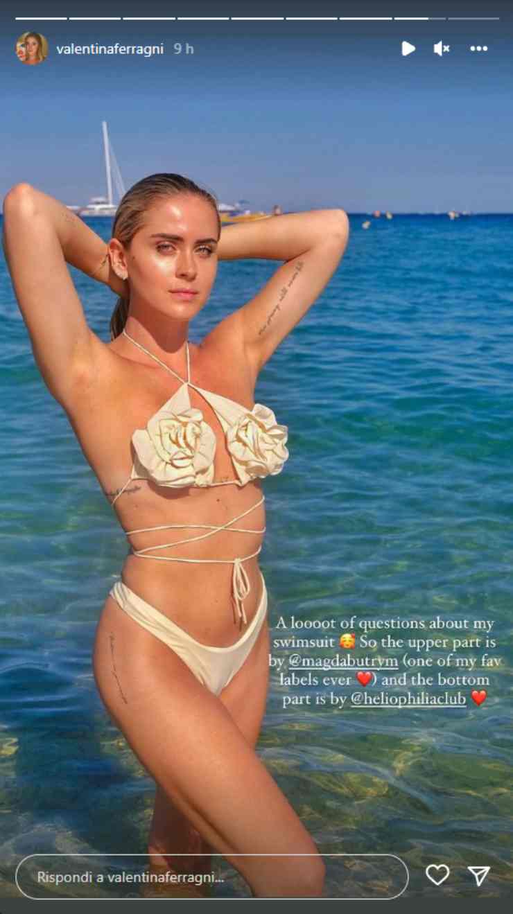 Valentina Ferragni bikini