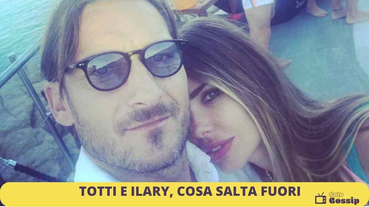 Totti e Ilary Blasi Paola Ferrari