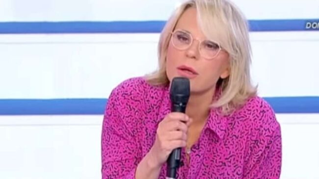 She is no longer part of the broadcast and explains in what relationship she remained with Maria De Filippi