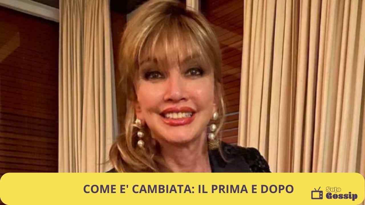 milly carlucci cambiata