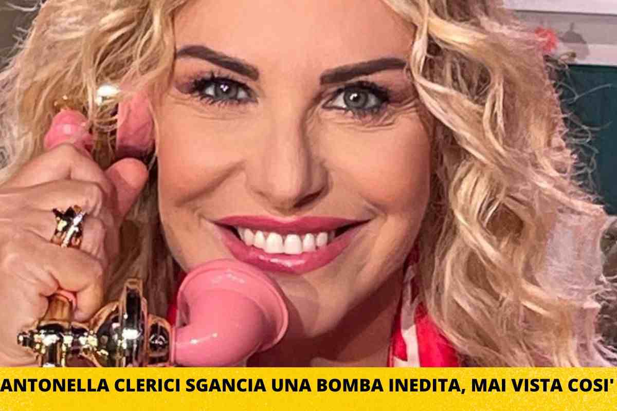 Antonella Clerici is furious live, the unpleasant event displaces everyone