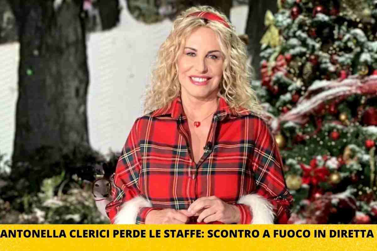 Antonella Clerici litigio