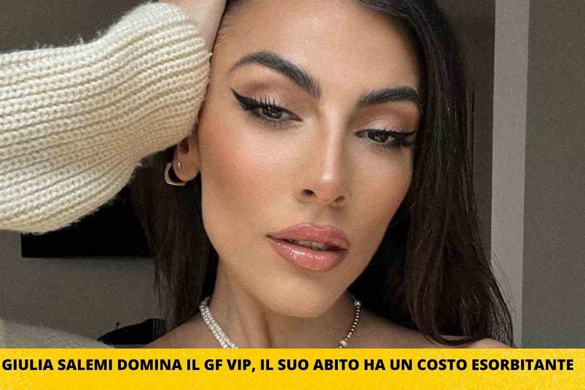 Giulia Salemi al GF Vip