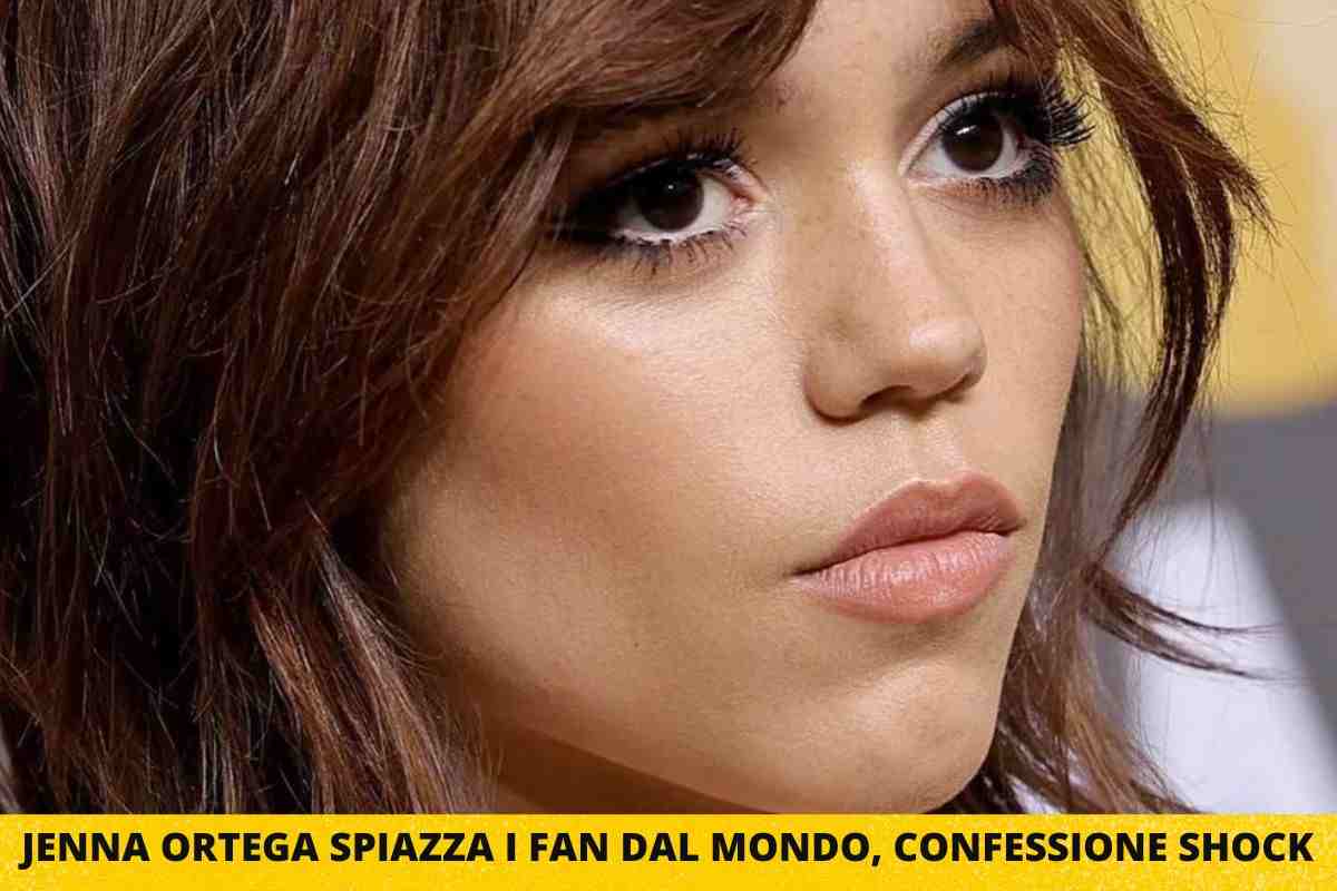 Jenna Ortega confessione