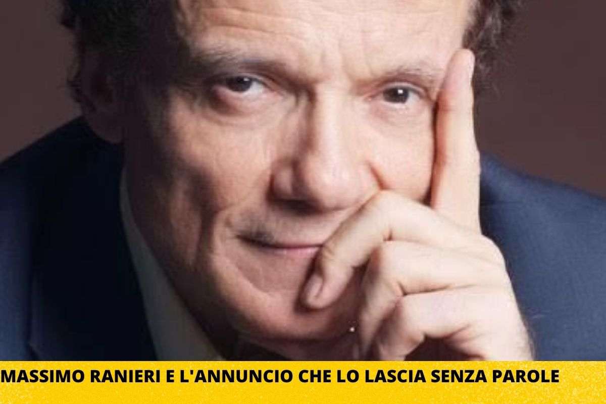 Massimo Ranieri annuncio
