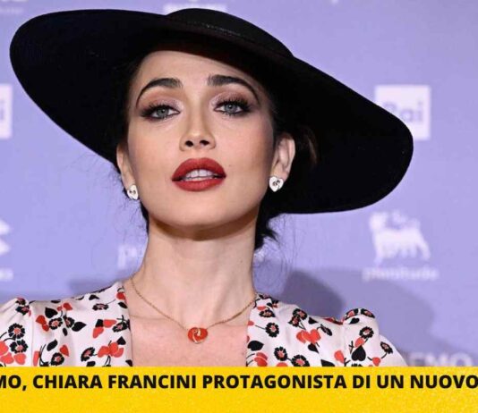 Chiara Francini a Sanremo nuovo mistero