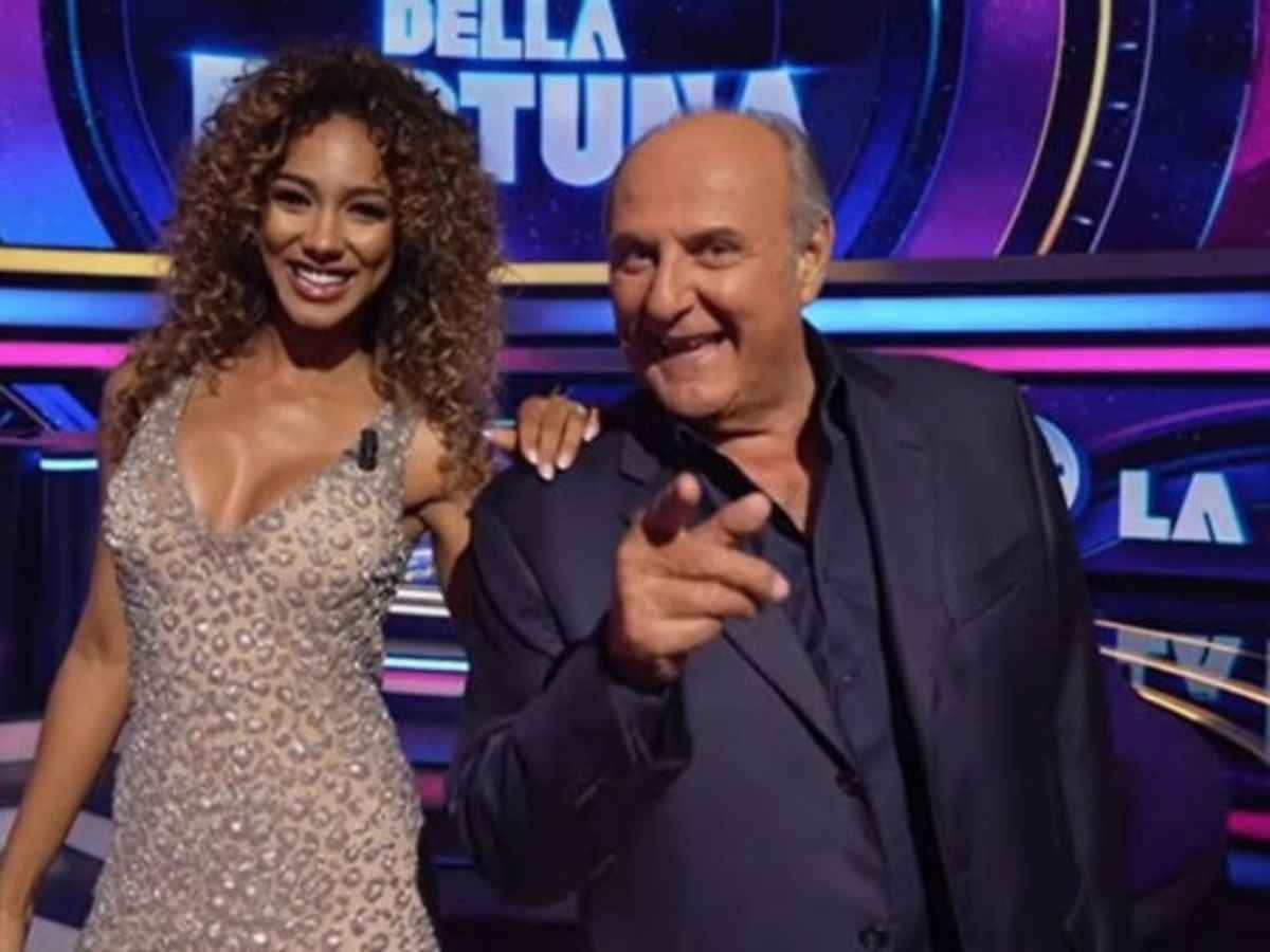 la ruota della fortuna gerry scotti e samira lui