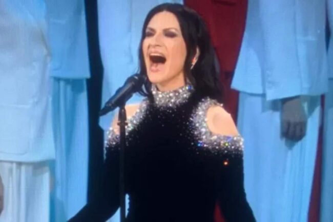 L'inno cantato dalla Pausini a Milano-Cortina ha scatenato le polemiche