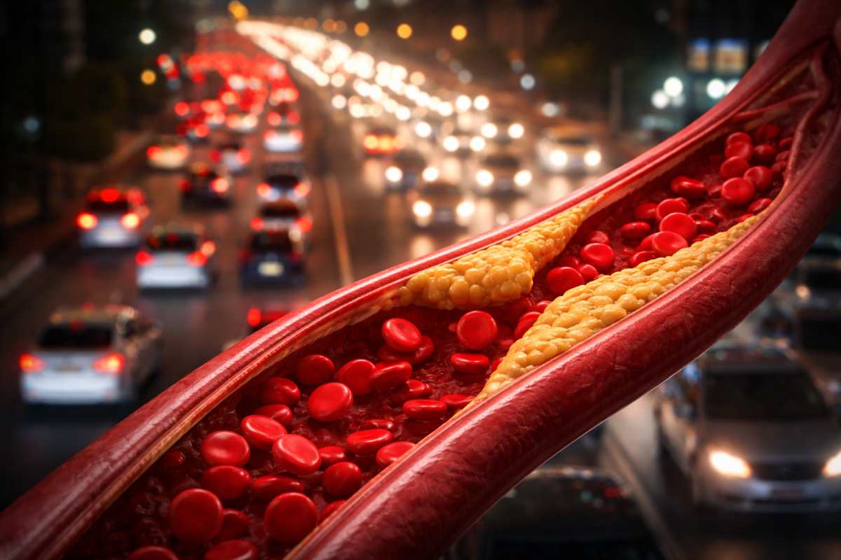 Trovata una correlazione tra traffico e colesterolo