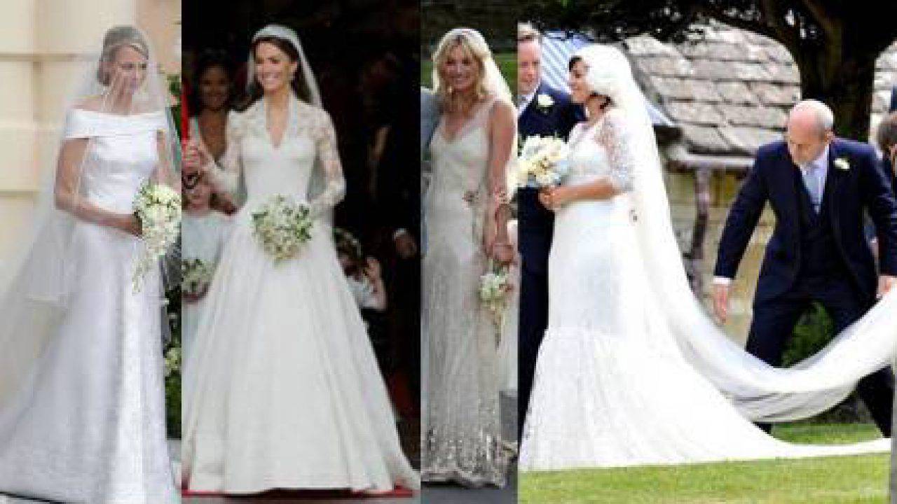 Kate Middleton, Charlene Wittstock \u0026 CO: vota l'abito da sposa più bello!  FOTO