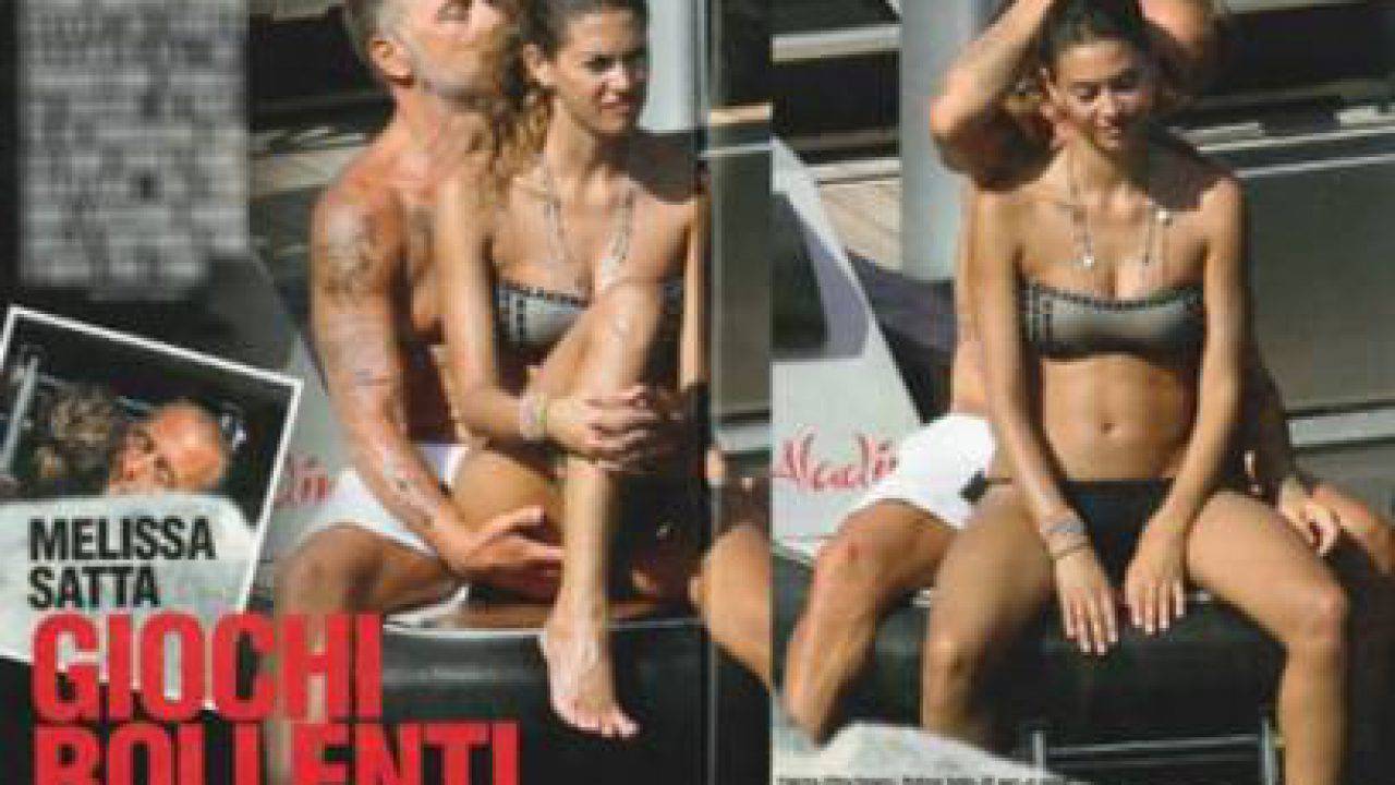 Melissa Satta e Gianluca Vacchi, effusioni hot in barca