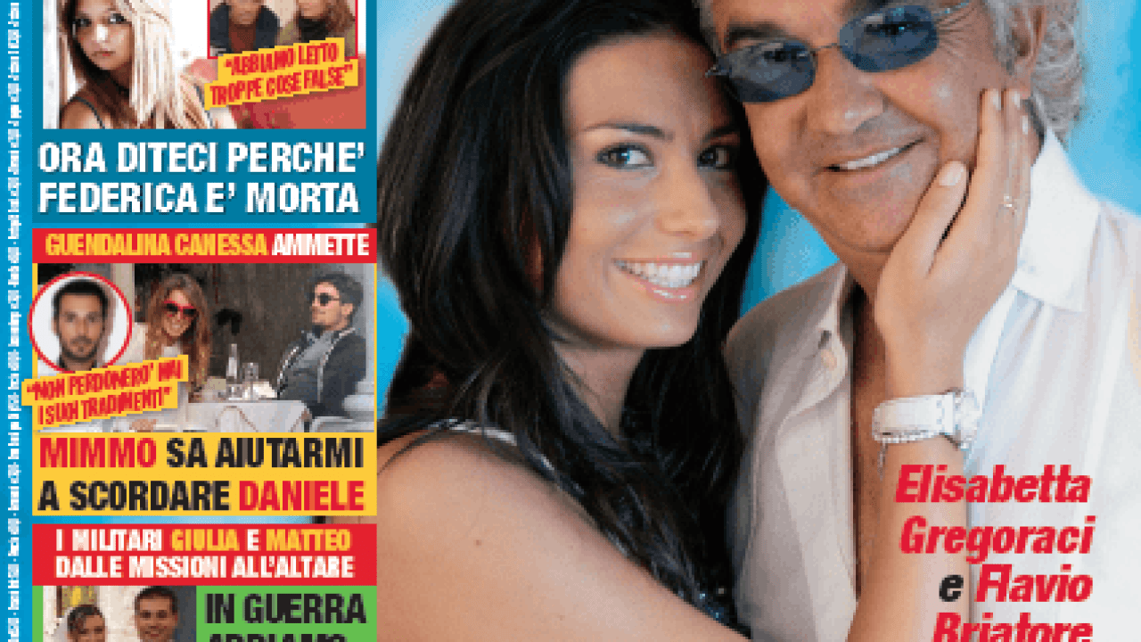 Elisabetta Gregoraci E Flavio Briatore Aspettiamo Una Bambina